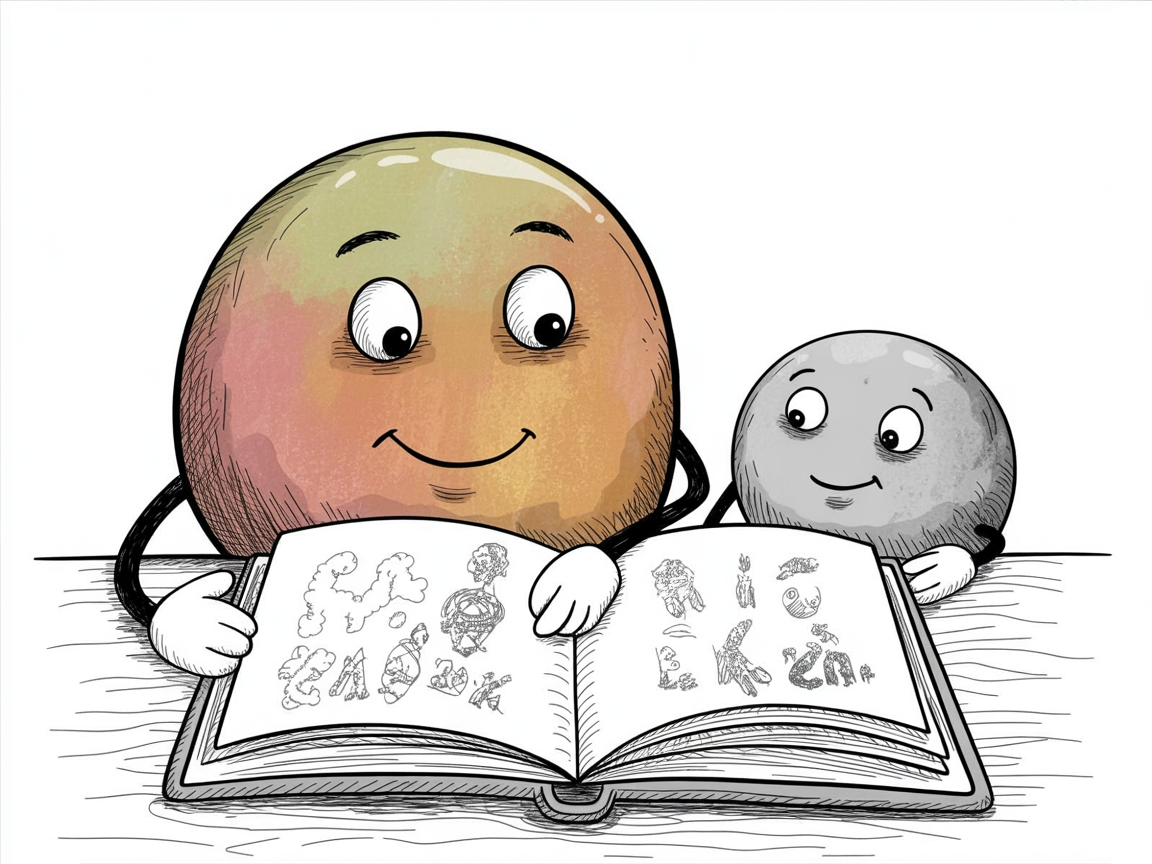 Homeschool writing curriculum review session with stone characters