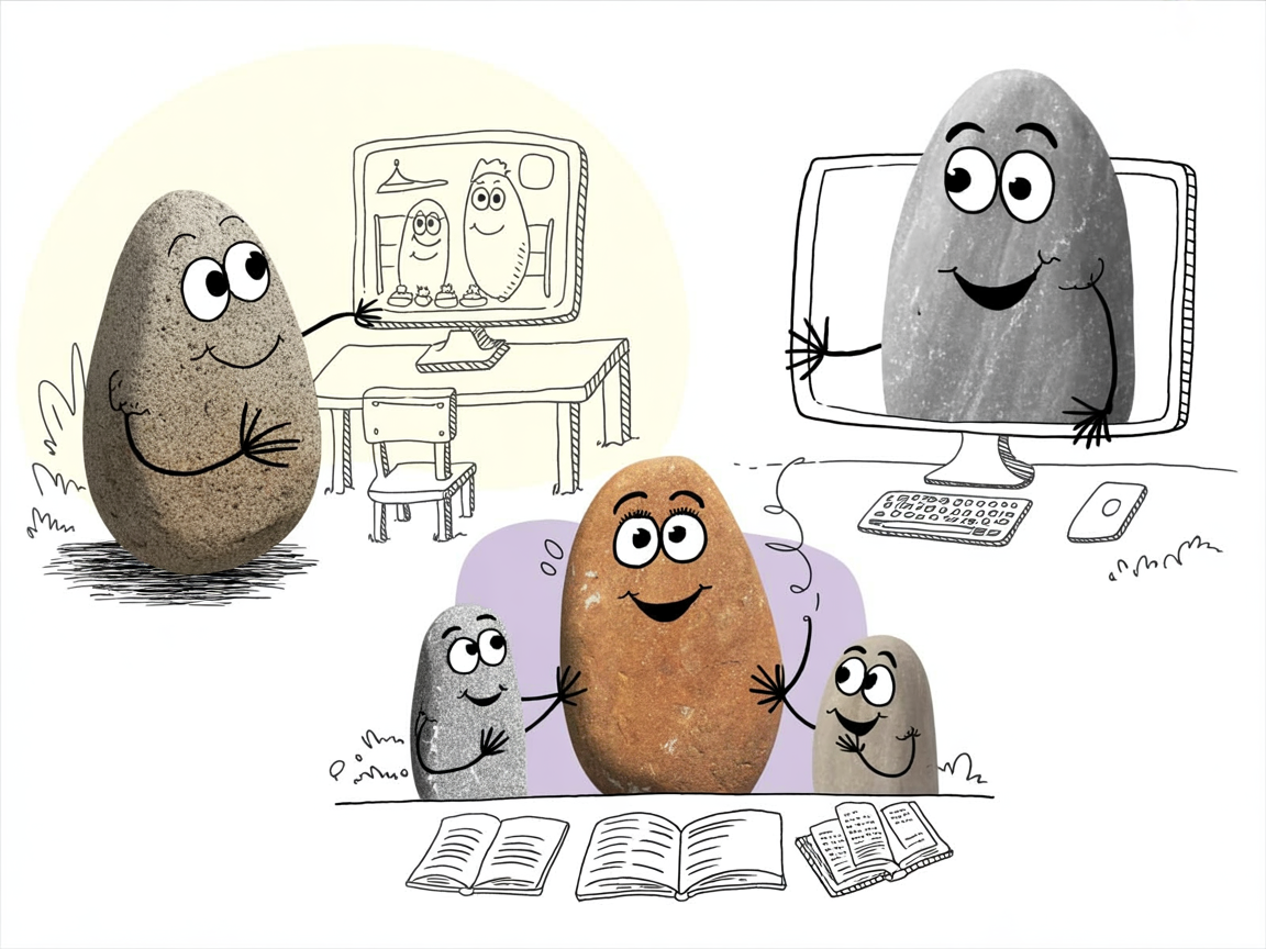 Three types of online homeschool programs: public school, curriculum provider, full-service academy