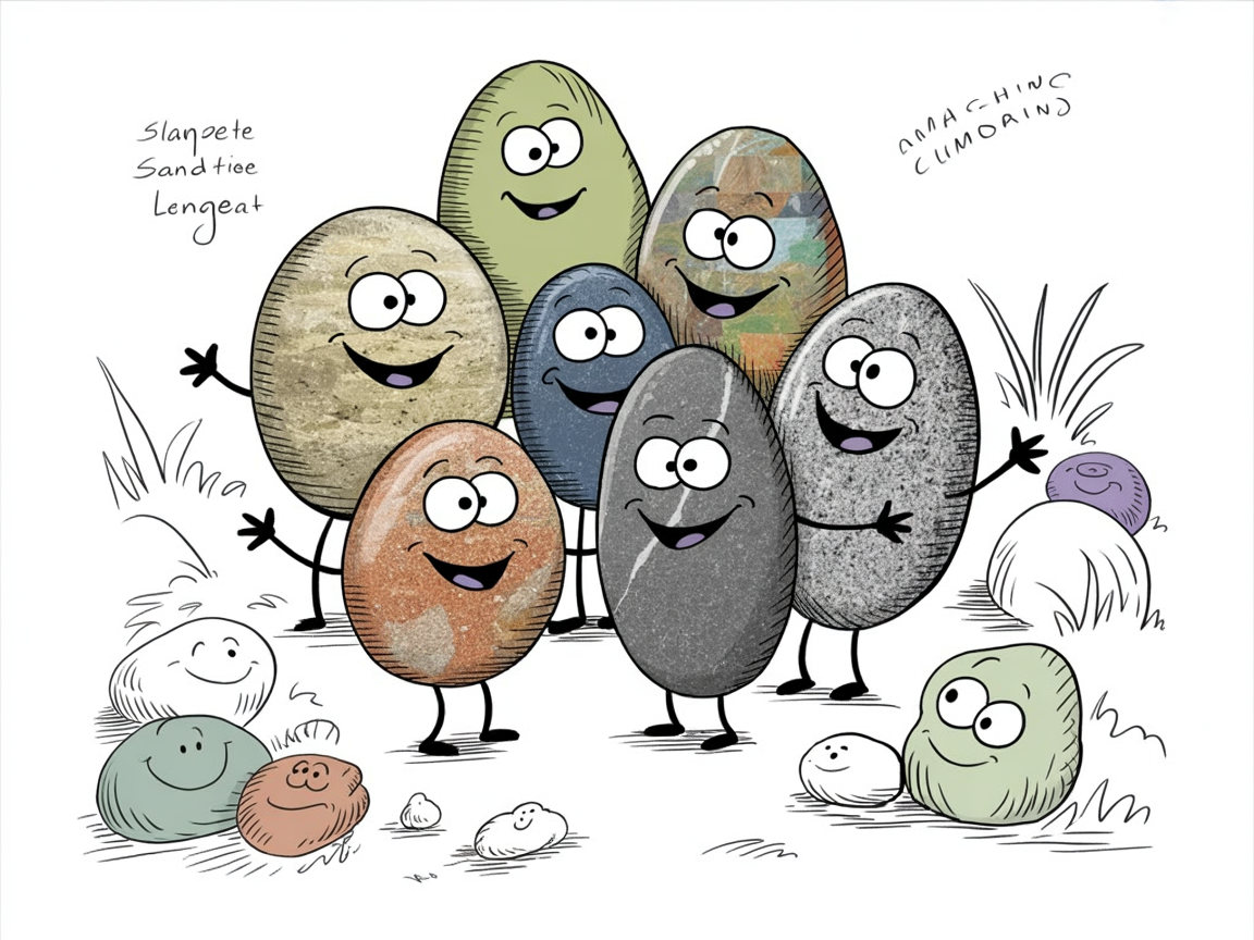 Stone characters representing why homeschool families choose standardized tests