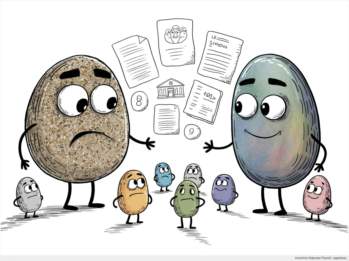Stone characters discussing homeschool diploma lawsuit pennsylvania details
