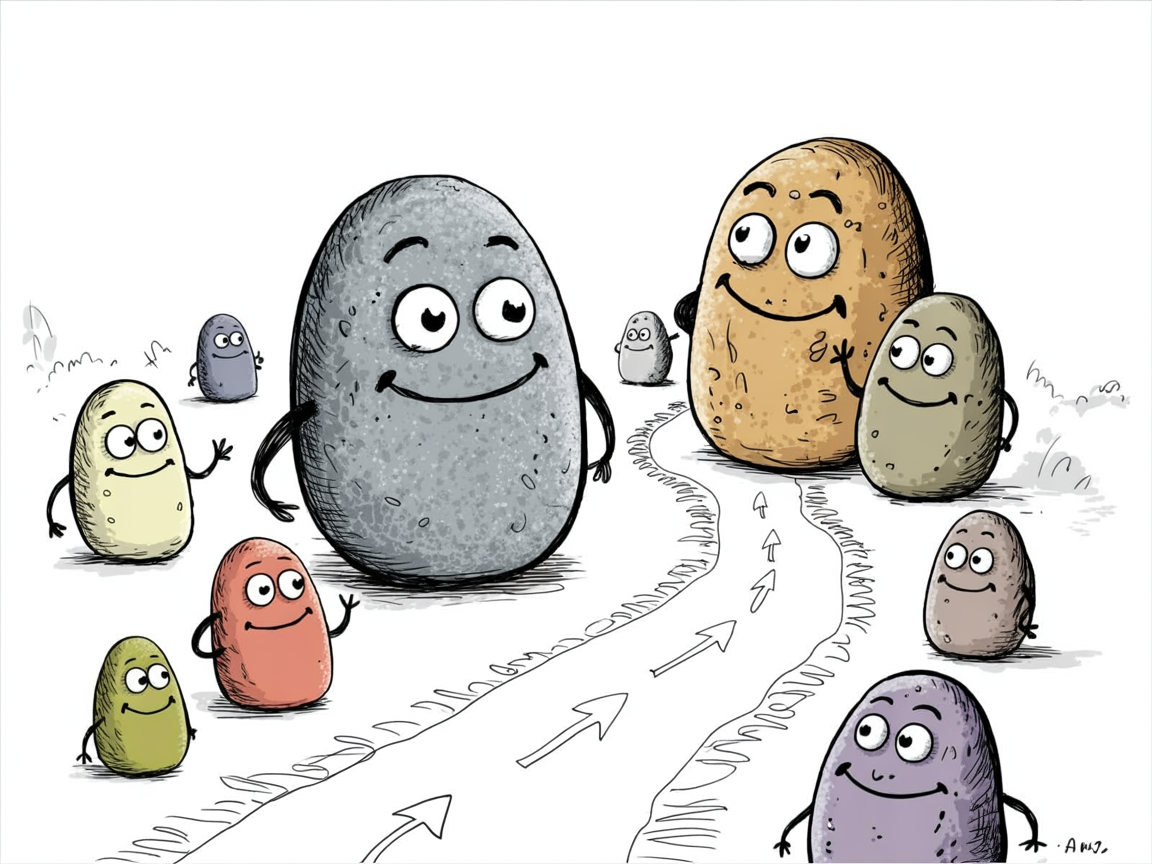 Supportive stone characters protecting homeschool graduate's future in pennsylvania