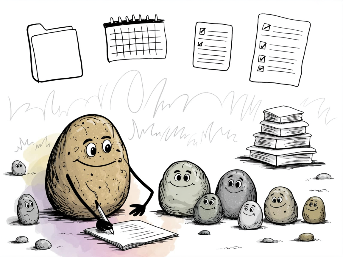 Stone characters documenting incidents for Florida Hope Scholarship applications