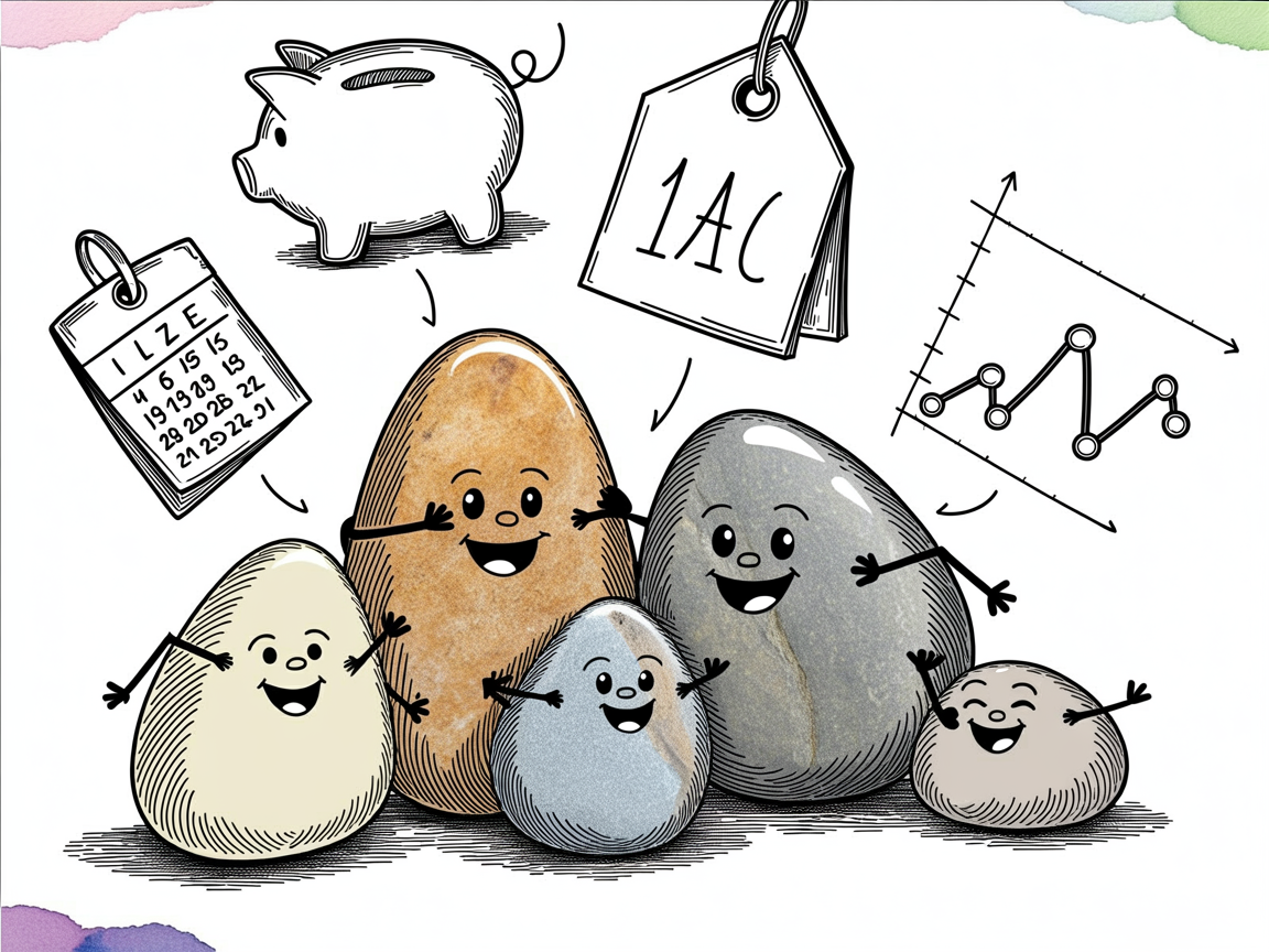 Stone characters collaborating on budget-friendly homeschool travel deals and booking strategies