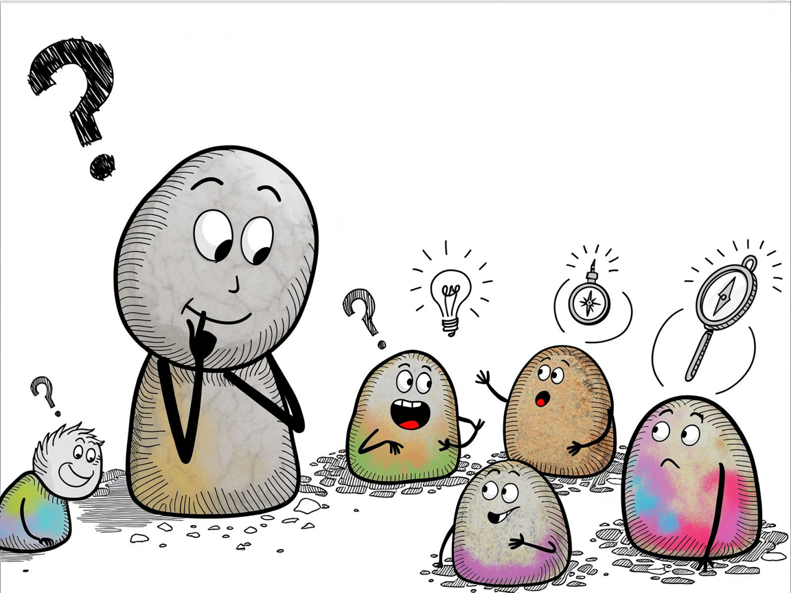 Stone characters representing different learning styles and homeschooling benefits fit