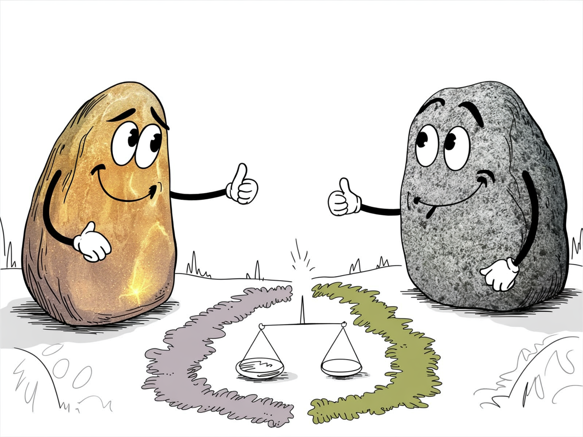 Stone characters weighing benefits and challenges of k12 program homeschool options