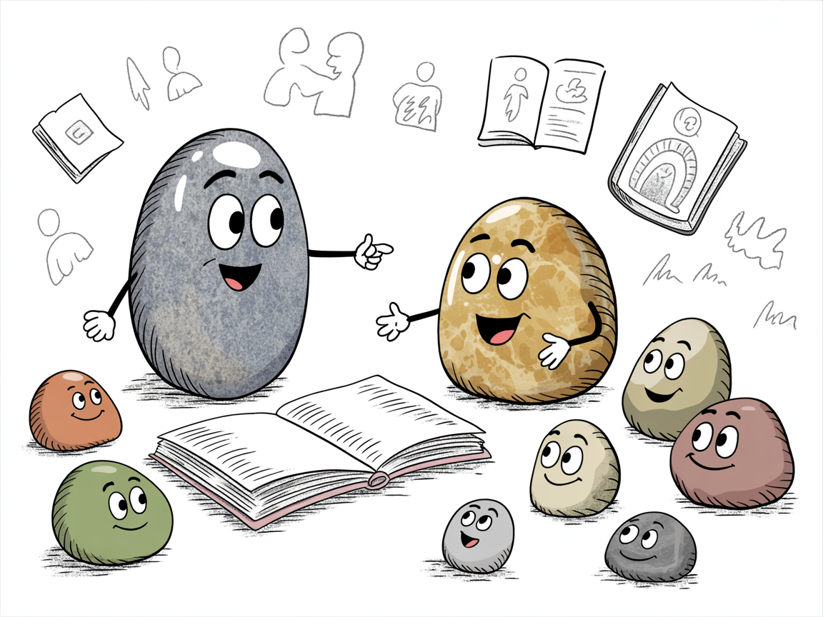 AAA Scholarship Florida program overview with stone characters explaining educational benefits