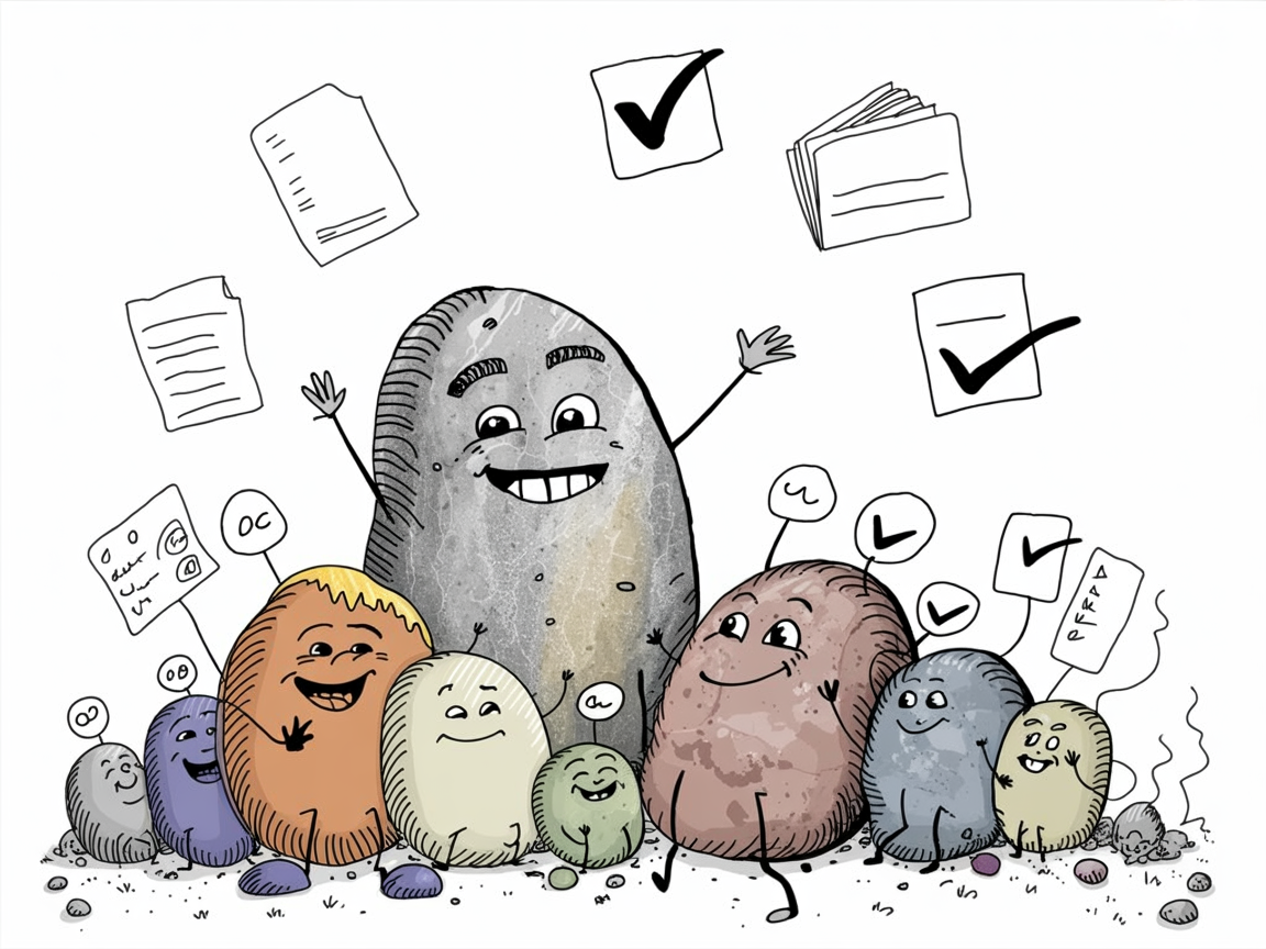 Stone characters completing enrollment process at private schools that accept step up for students