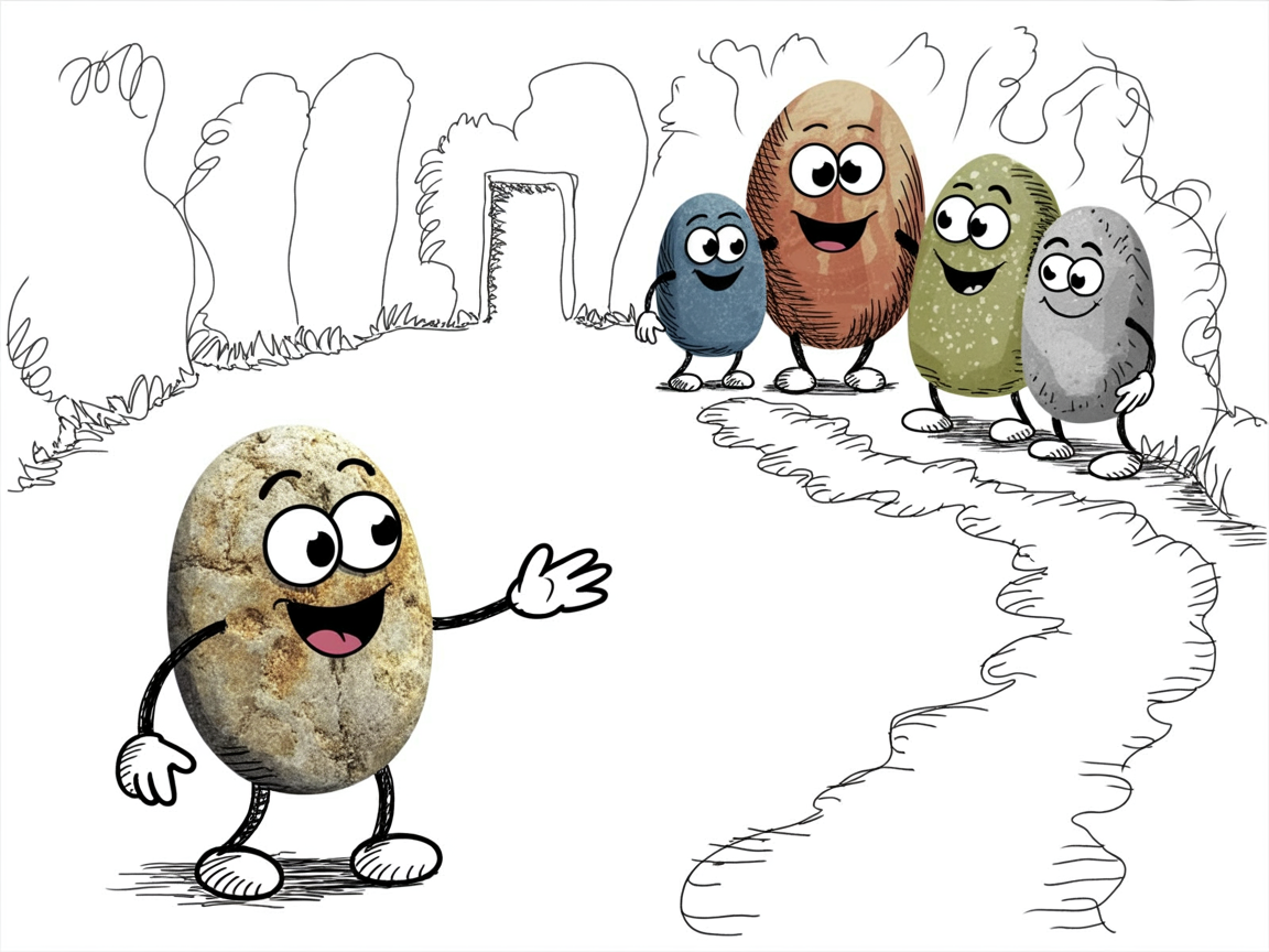 Stone characters helping find and choose a florida homeschool evaluator