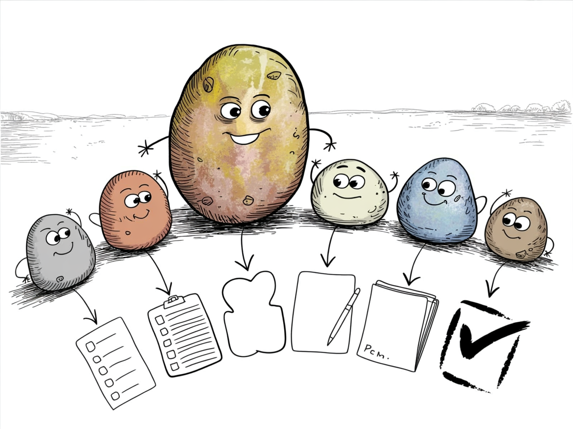 Step-by-step guide with stone characters completing letter of intent to homeschool in Florida