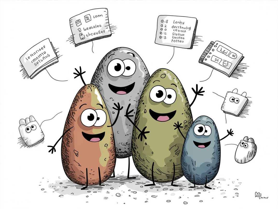 Florida virtual homeschool options shown with diverse stone characters
